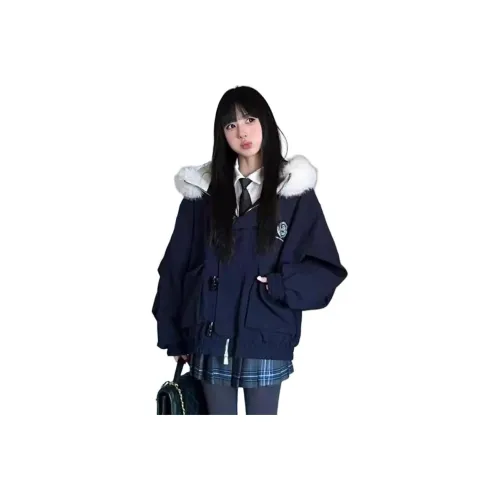 Mu Xiao Xin Хлопковый пуховик женский