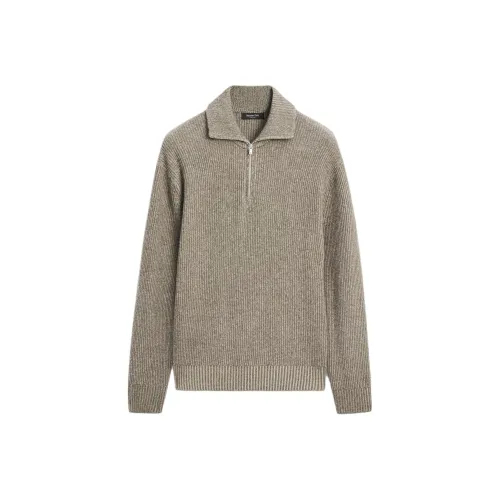 Massimo Dutti Темный Умбра Мужской Трикотаж