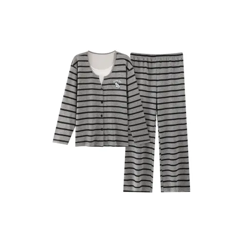 MADALLO Серый Женский Пижамный Комплект
