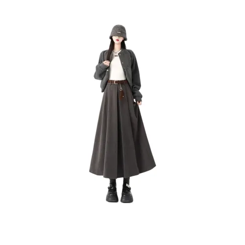 JECCI FIVE Повседневный Длинный Юбка Женские