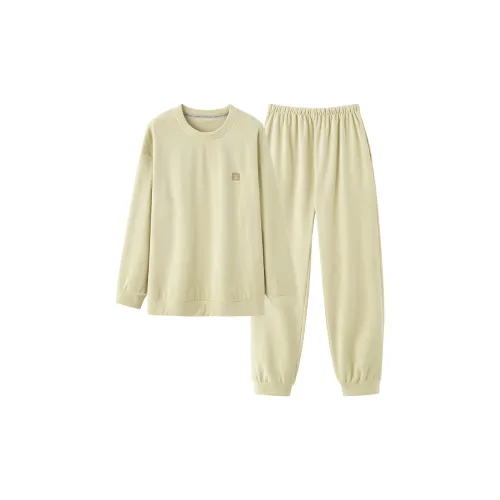 WANANNI Светло-зеленый женский пижамный комплект