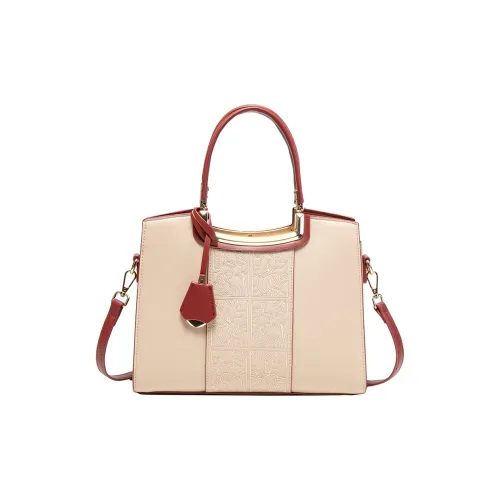 HACIN Высококачественная ткань Сумка Женская Абрикос