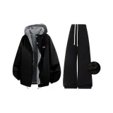 Чёрный + Чёрный [Флис и Утепляющий]