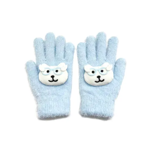 ZUOWEISHIJIA Вязаные перчатки из искусственного норкового меха унисекс