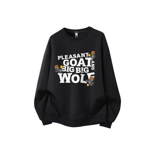 Свитшот Pleasant Goat and Big Big Wolf унисекс