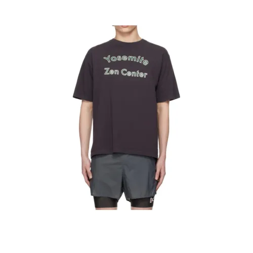 District Vision Черные Мужские T-Рубашки