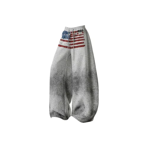 CHEER ZONE Серые Унисекс Повседневные Штаны