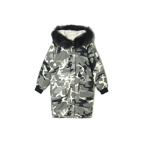 Mapping Черный Женский пуховик