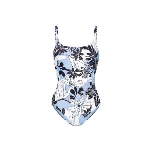 TWINSET Milano SS24 Van Pis Купальник Женский Синий