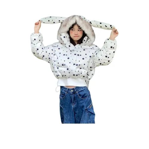 M MAICCO Ecru Женские пуховики