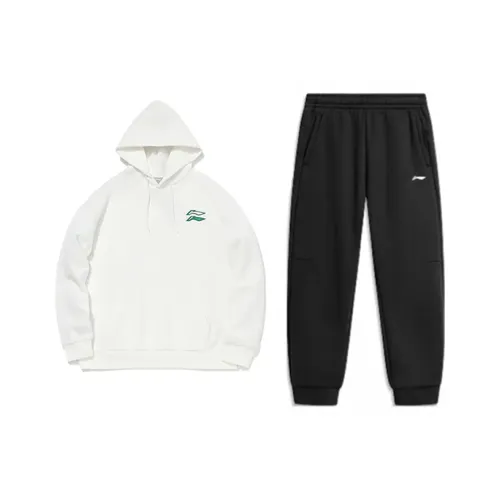 Лайнер Повседневная Спортивная Одежда Унисекс Milky Белый+Черный