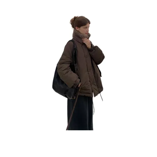 Mu Xiao Xin Хлопковый пуховик женский