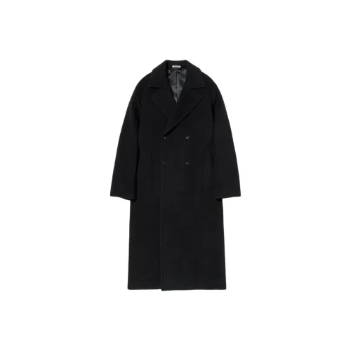 Auralee Fw25 Сверхтонкий Шерсть MOSSER CHESTERFIELD Пальто Женское