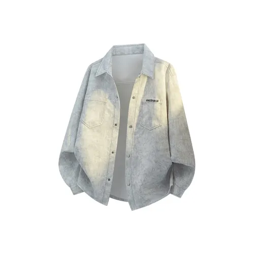 Bug Small Green Длинный рукав Шифон Унисекс