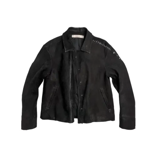 UNNAMING XIA Черный Gunmetal Черный Унисекс Куртки