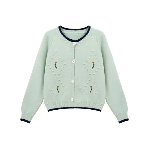 SUSANSAN Фантазийный Зеленый Женский Трикотаж