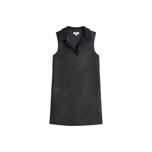 COS Темно-серый Женские Платья без рукавов