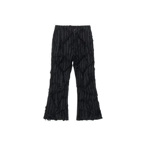 SUPEREALLY Черные Унисекс Повседневные Штаны