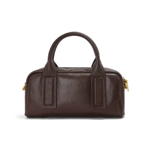 MYTANNER Сумка из натуральной коровьей кожи стандартная женская черная кофейная