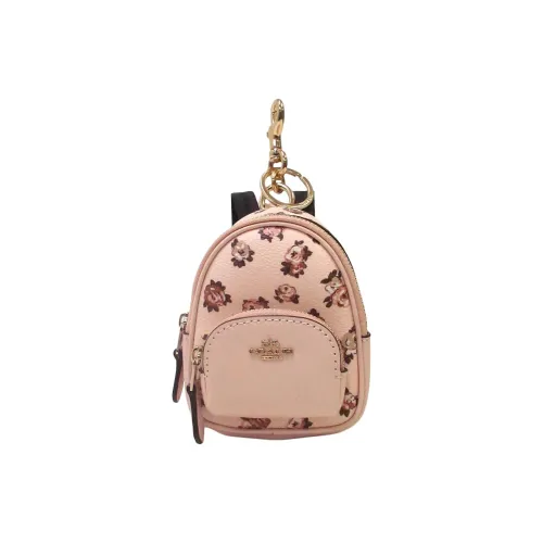 COACH PVC Монетница Мини Унисекс Розовый