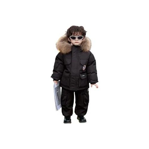 Деревянные дома Пуховик Детский Возраст 3-7 лет