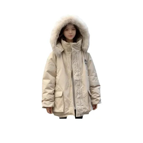 AINUOERMY Хлопковый пуховик женский