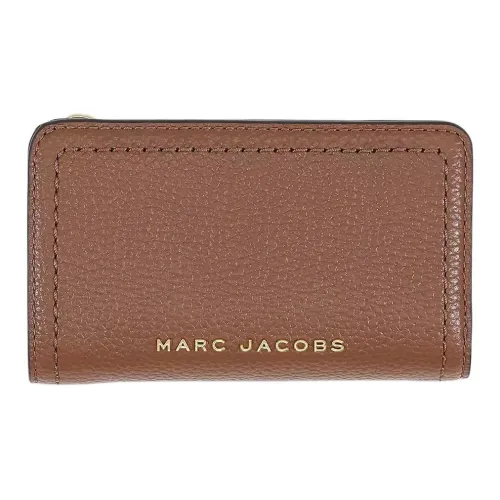 MARC JACOBS Внутренний Множественные слоты для карт Кошелек Мини Унисекс Коньяк