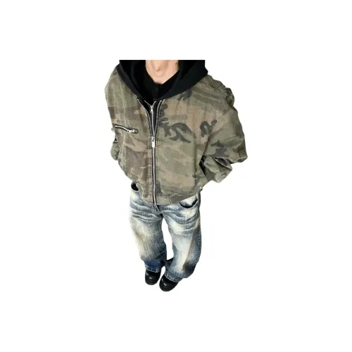 CORNILOT Потертый Камуфляж Унисекс Пуховики