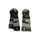 Чёрный, серый + рождественский зелёный