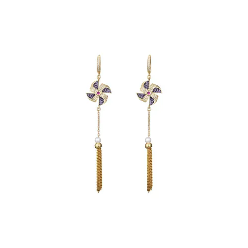 Lan Ying Экологичные Серьги из Сплава Женские