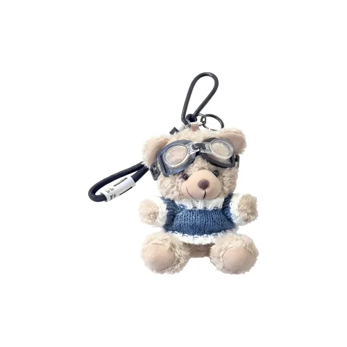 TLXT Ins Pilot Bear Plush Подвеска 10 см Длина Тела