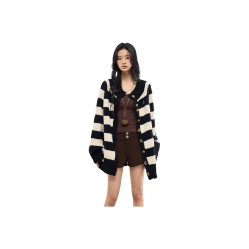 INSLIISA Трикотажная ткань Кардиган Женские