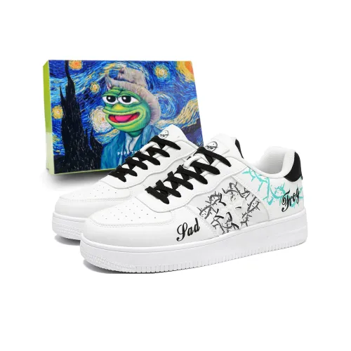 Pepe The Frog Низкие Кроссовки для Скейтбординга Мужские