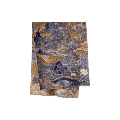 Cgediao Вязаные шарфы из искусственного кашемира для женщин