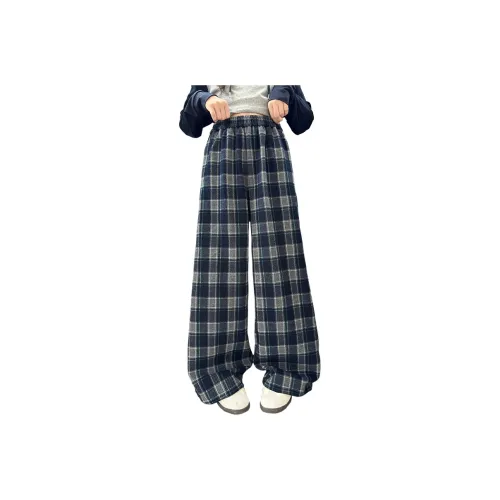MADALLO Флис Aoli В клетку Брюки Детские Тренировочные Штаны