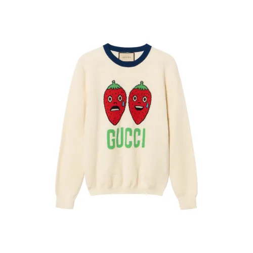 GUCCI Экрю Мужские Свитера