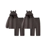 Черный, коричневый, комплект для девушки