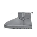 Серый с флисовой подкладкой