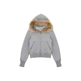 Серый с флисовой подкладкой