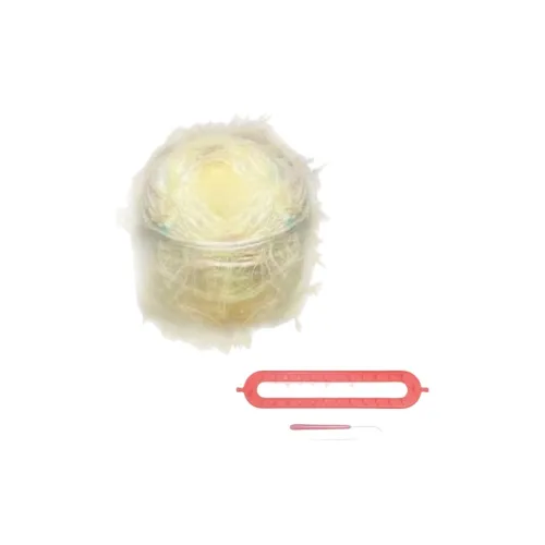 WANTONGLE Морская соль Синий Градиент Длинный Волосы Смешанный цвет DIY Трикотажная ткань Шарф Материал Сумка Атмосфера