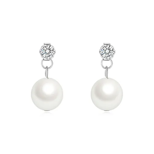 ONEKISS Серьги-гвоздики из меди с золотым покрытием женские