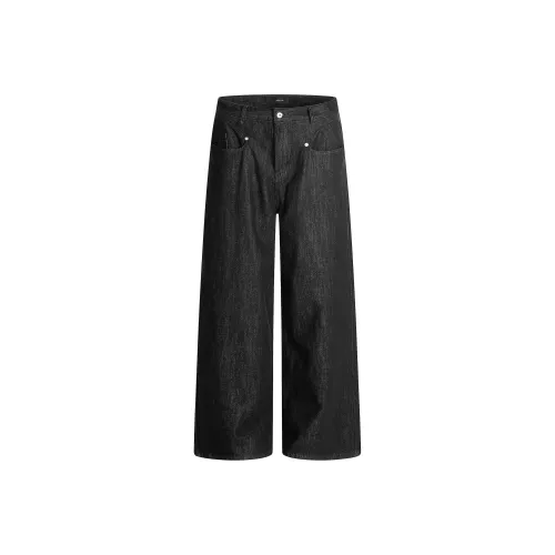 FDYZ Оригинальный Черный Унисекс Джинсы