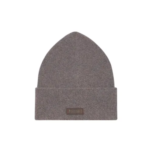 DIOR Кашемир Шапки-бини Унисекс Серый