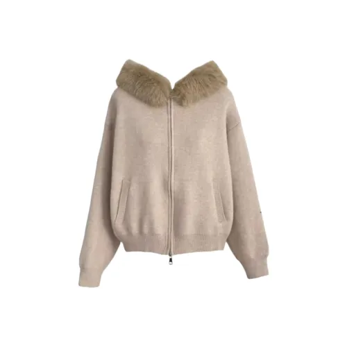 ZEKIKO STUDIO Хаки Женская Трикотажная одежда