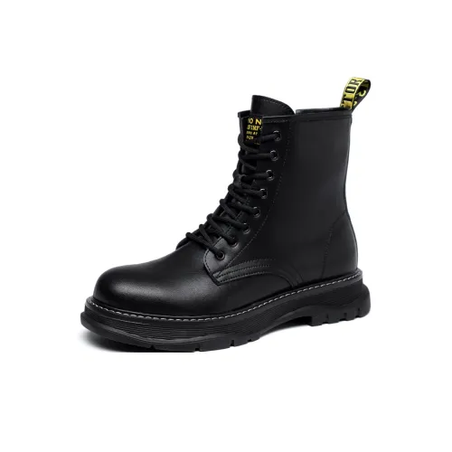 SENJIALUO Короткий MID Голень Мартин Ботинок Мужской