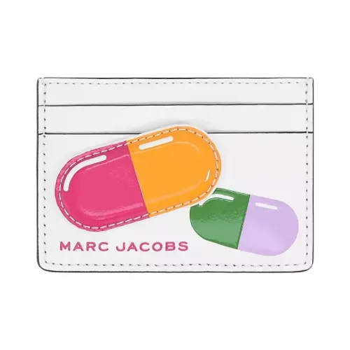 MARC JACOBS Логотип бренда Картхолдер Женский Белый