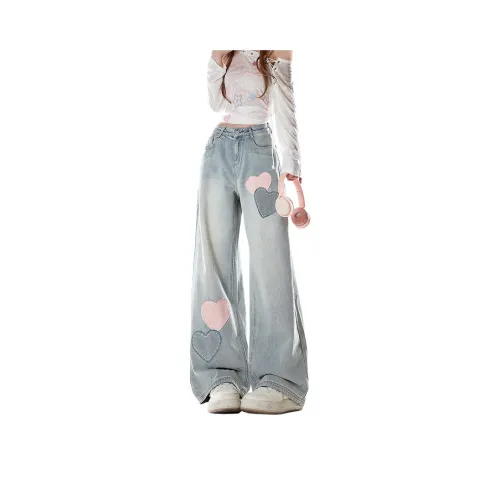 FUNST Blue Women's Jeans FUNST Синий Женские Джинсы