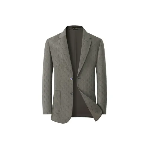 BAISHENGHU Army Green Мужской Бизнес Костюм