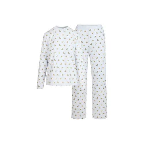 SKIMS Праздничный комплект Fw25 Boyfriend с длинным рукавом рубашка и свободные штаны повседневная спортивная одежда унисекс