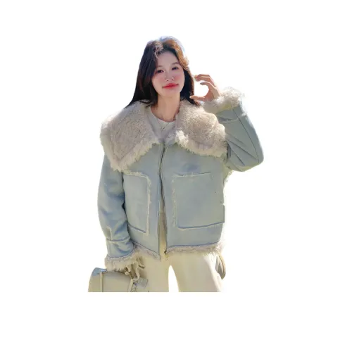 MEXICAN Бархат Feel Пальто Женское